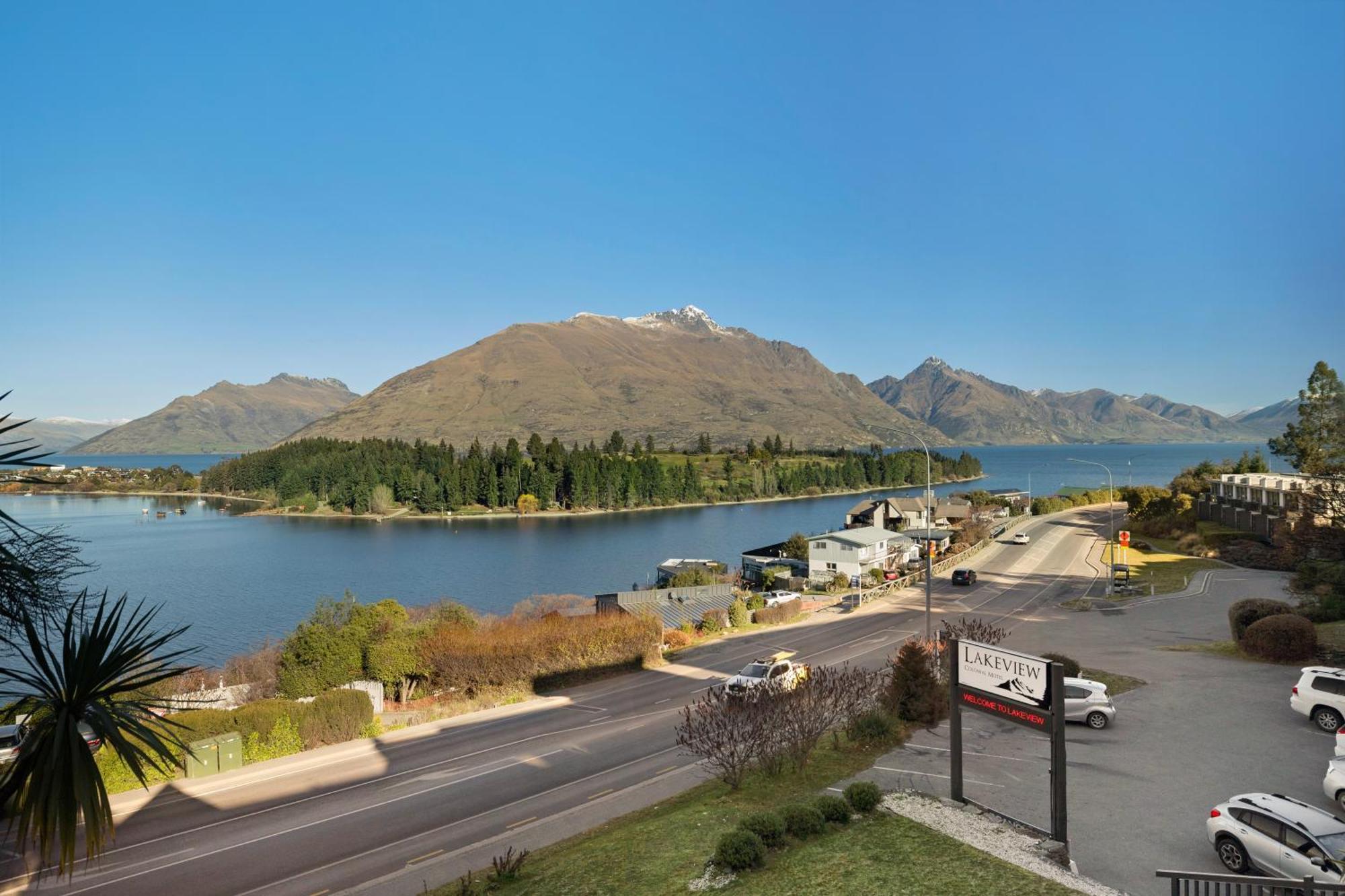 Lakeview Colonial Motel Квінстаун Екстер'єр фото